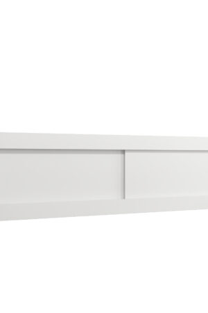 Nástavec na skříň Abi v bílé barvě, 180 cm