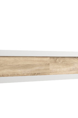 Nástavec na skříň Abi v bílé barvě