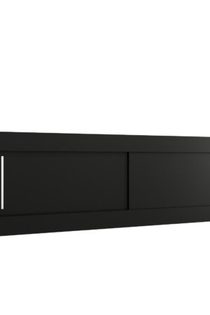 Nástavec na skříň Abi v černé barvě o rozměru 150 cm