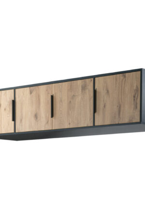 Nástavec na skříň Lati D3 - 150 cm v odstínu dub viking