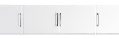 Nástavec na skříň Bali D 240 v bílé barvě