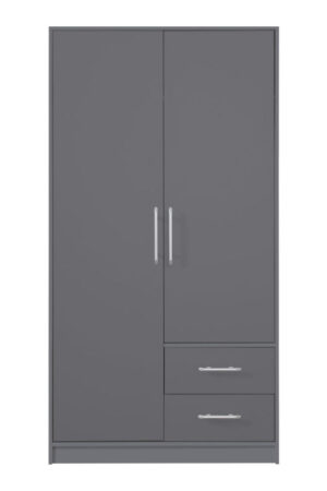 Šatní skříň Smart SR3 s zrcadlem v dubu sonoma a bílé