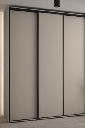 Šatní skříň Dakota 1 v kašmírové barvě