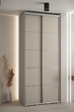 Šatní skříň Dakota 4 v kašmírové barvě