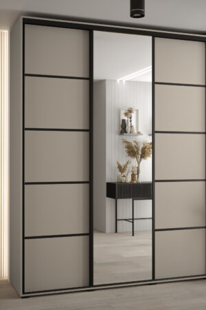 Šatní skříň Dakota 5 v kašmírové barvě