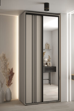 Šatní skříň Dakota 7 v kašmírové barvě