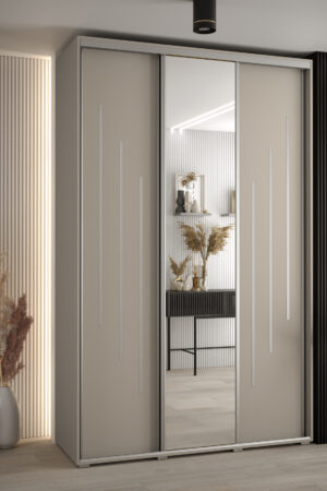 Šatní skříň Dakota 9 v kašmírové barvě