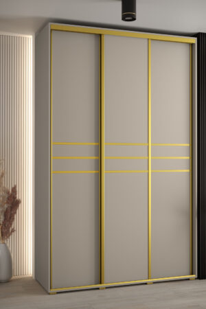 Šatní skříň Dakota 10 v kašmírové barvě