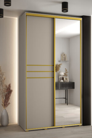 Šatní skříň Dakota 11 v kašmírové barvě