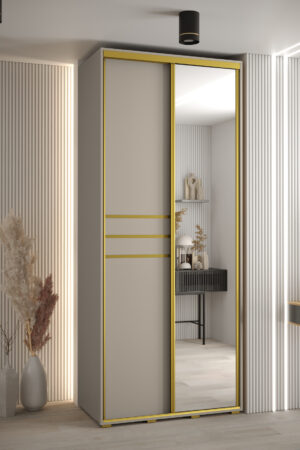 Šatní skříň Dakota 11 v kašmírové barvě