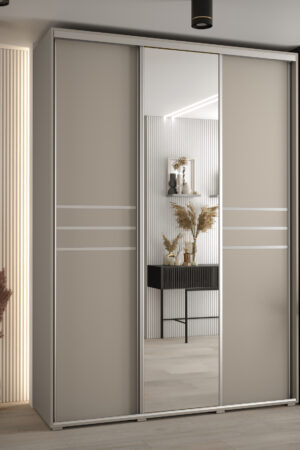 Šatní skříň Dakota 11 v kašmírové barvě