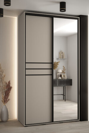 Šatní skříň Dakota 11 v kašmírové barvě