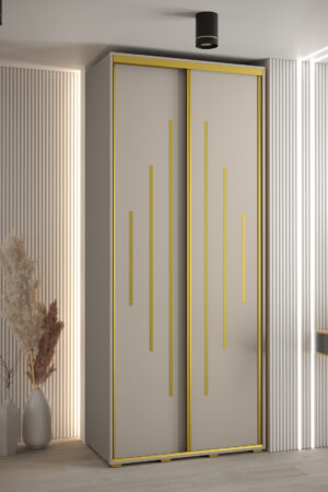 Šatní skříň Dakota 12 v kašmírové barvě