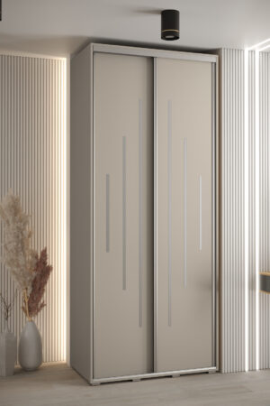 Šatní skříň Dakota 12 - elegantní design v barvě kašmír