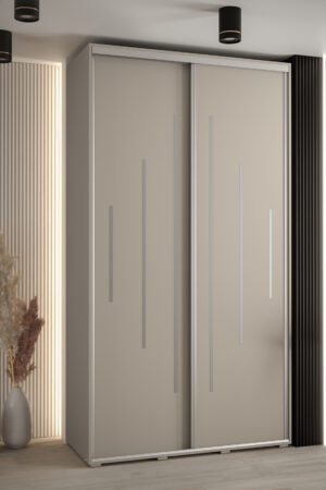 Šatní skříň Dakota 12 v kašmír barvě.