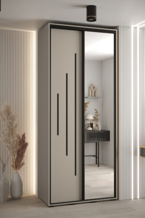 Šatní skříň Dakota 13 v kašmírové barvě