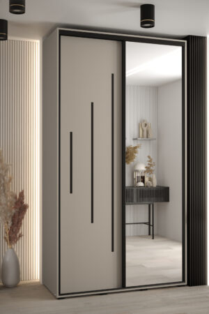 Šatní skříň Dakota 13 v kašmírové barvě