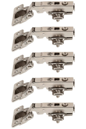 Sada stříbrných závěsů (pantů) pro dveře