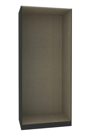 Korpus šatní skříně 91,1/210/56,5 cm v antracitovém dekoru