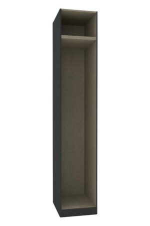 Korpus šatní skříně 45,6/242,2/56,5 cm v antracitovém dekoru
