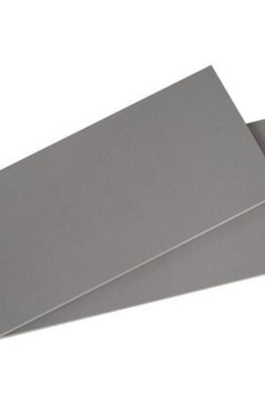 Sada vkládacích polic v šedé barvě, rozměry 96/2/50 cm