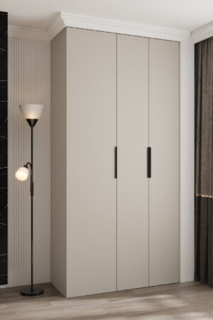 Šatní skříň Como 4 v kašmírové barvě