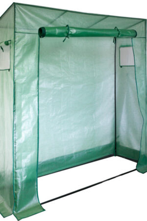 Skleník XXXL s rolovacími dveřmi a rozměry 195x200x60 cm