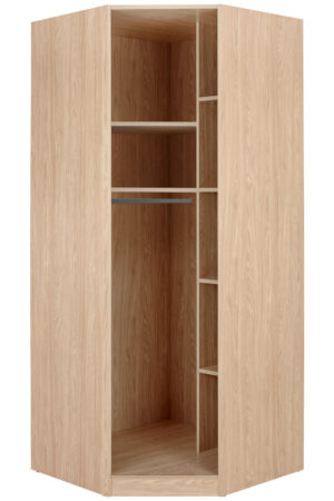 Korpus rohové skříně v dubovém dekoru