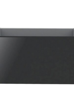 Vysoce lesklá antracitová zásuvka 45/22/37 cm