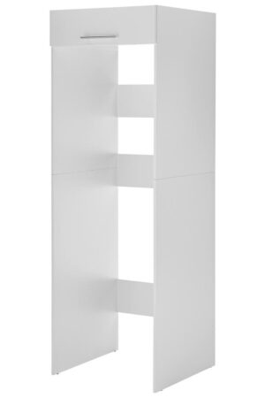 Bílá skříňka nad pračku Respekta s rozměry 67,4/200/67,6 cm