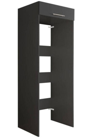 XXXL skříňka nad pračku antracitová 67,5/200/67,5 cm