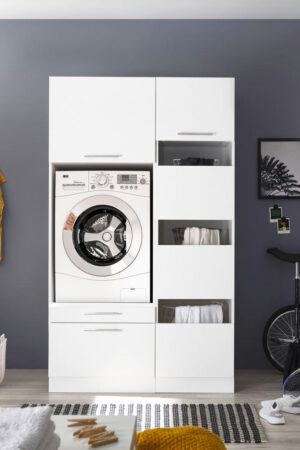 Technická místnost Respekta v bílé matné barvě