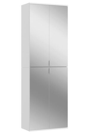 Bílá víceúčelová skříň MID.YOU 65/193/37 cm