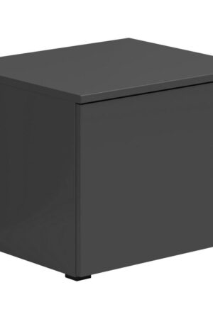 Nástavec na skříň v grafitové barvě, rozměry 45/35/40 cm