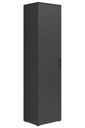 Grafitová víceúčelová skříň Carryhome 50/195/40 cm