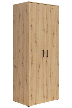 Víceúčelová skříň Carryhome v dubu artisan, 80/195/52 cm