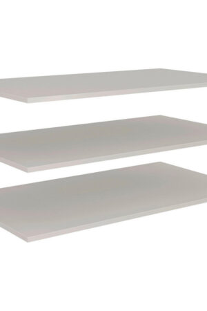 SADA VKLÁDACÍCH POLIC Dieter Knoll, světle šedá, 3 kusy