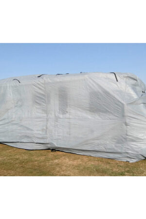 Zakrývací plachta pro karavany velikosti L, šedá