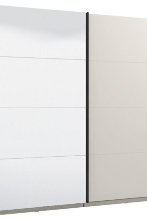 Skříň s posuvnými dveřmi v kašmírové barvě