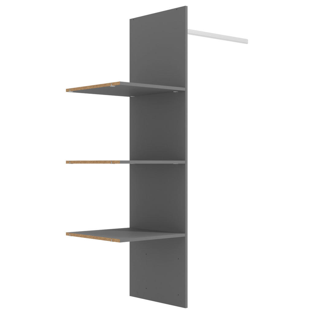 VNITŘNÍ ČLENĚNÍ Xora šedá 48/159/42 cm