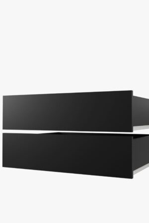 Bílé zásuvky LUX pro šatní skříně se 4 šuplíky