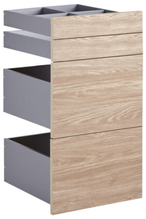 SADA ZÁSUVEK Hom`in v barvě dubu Bardolino