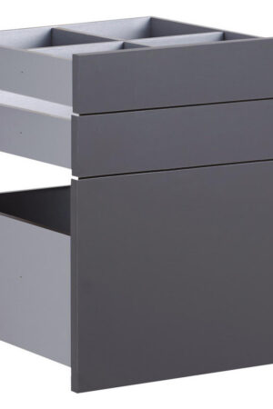 Sada zásuvek Hom`in v antracitové barvě