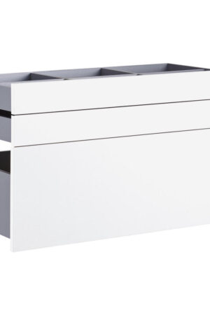 SADA ZÁSUVEK Hom`in v bílé barvě, rozměry 90,9/50,3/46,8 cm