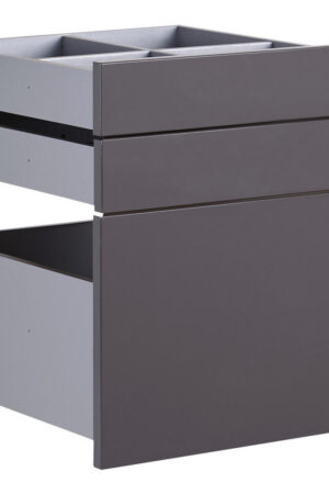 SADA ZÁSUVEK Hom`in v antracitové barvě