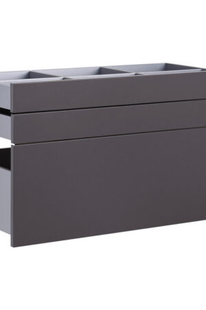 Sada zásuvek Hom`in v antracitové barvě 90,9 cm