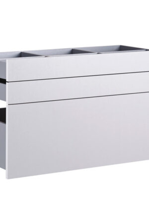 SADA ZÁSUVEK světle šedá, rozměry 90,9/50,3/46,8 cm