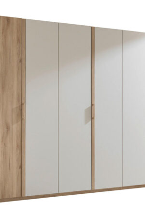 Šatní skříň Xora v barvě dubu a kašmíru