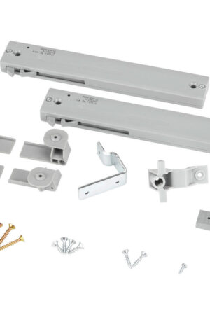 Šedý tlumič dovírání pro skříně