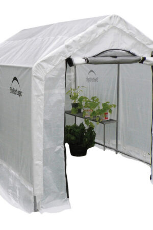 Skleník XXXL s ocelovou konstrukcí a polyethylenem